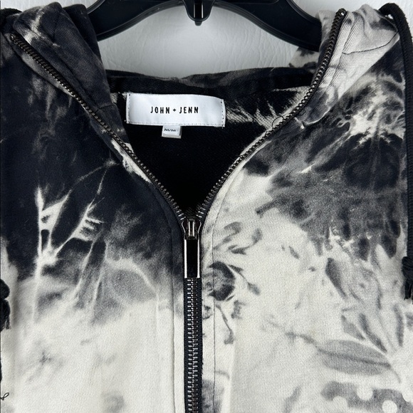 John + Jenn Tie Dye Full Zip Hoodie Jacket - Picture 2 of 13